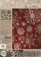 Vintage Snowflakes IOD Decor Stamp