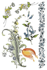 Fairytale Florals IOD Transfer