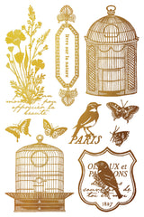 Papillon IOD Foil Transfer