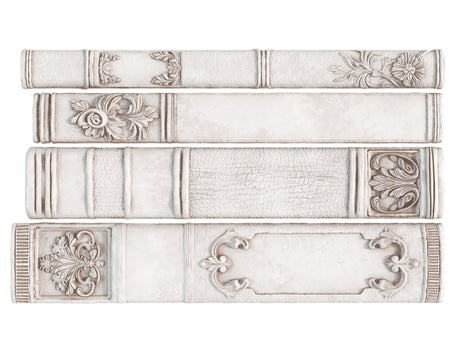 Bookish IOD Decor Mould