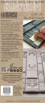Bookish IOD Decor Mould