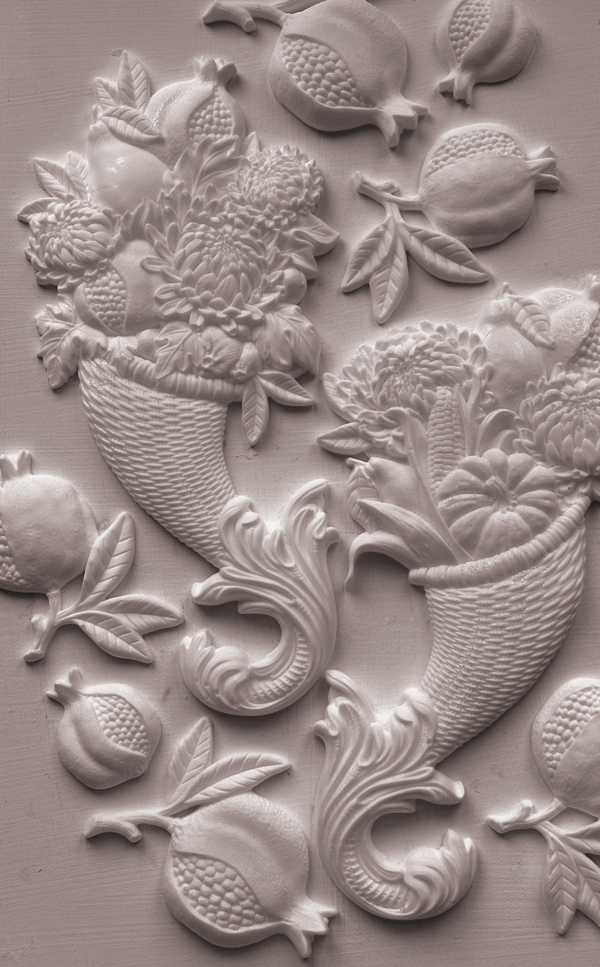 Cornucopias IOD Decor Mould