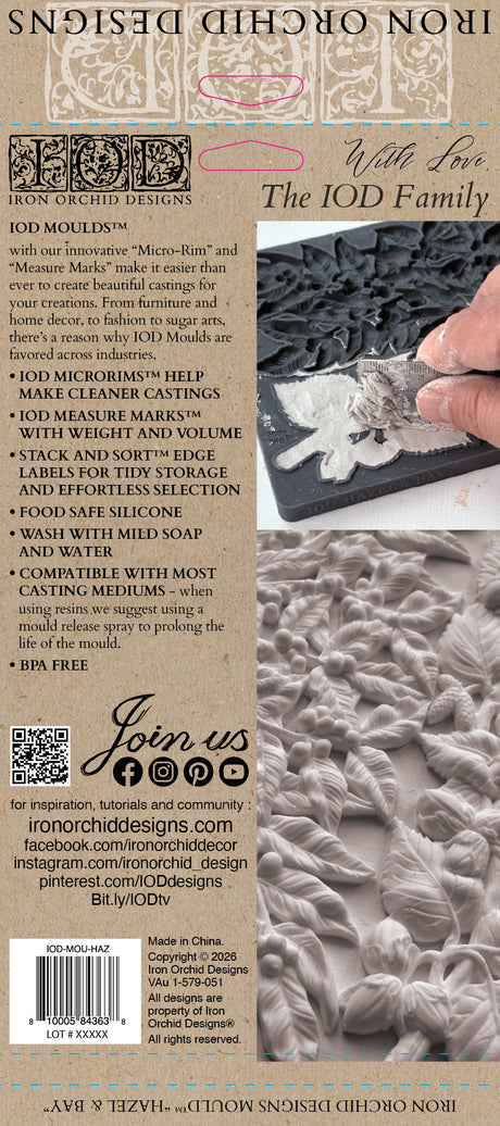 Hazel & Bay IOD Decor Mould