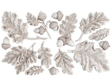 Oak Leaves & Acorns IOD Decor Mould