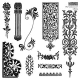 The Connoisseur’s Library IOD Decor Stamp