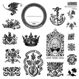 The Connoisseur’s Library IOD Decor Stamp