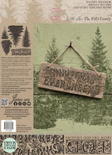 Winter Grove IOD Decor Stamp