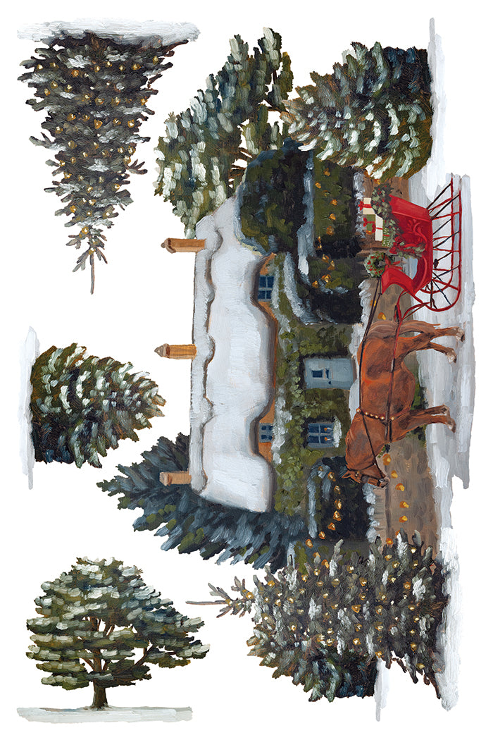 A Cotswold Christmas IOD Transfer