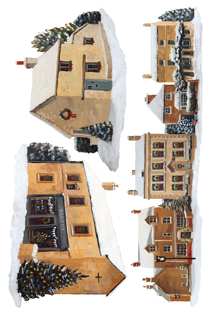 A Cotswold Christmas IOD Transfer