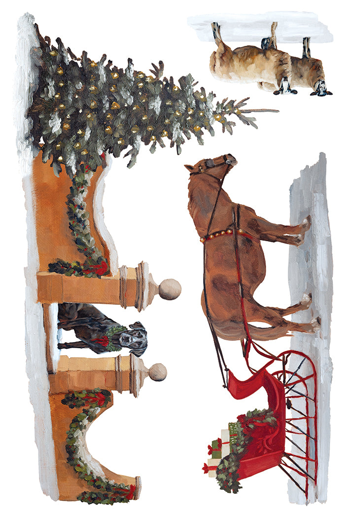 A Cotswold Christmas IOD Transfer
