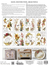 Flowers by the Poets IOD Transfer