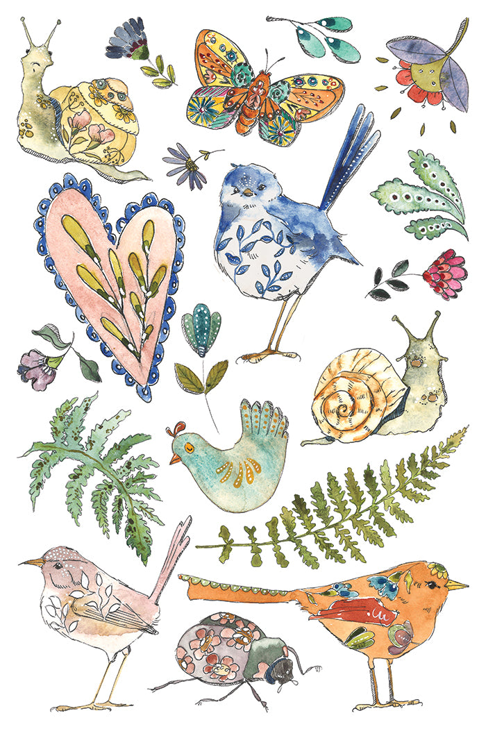 Fern Fables IOD Transfer