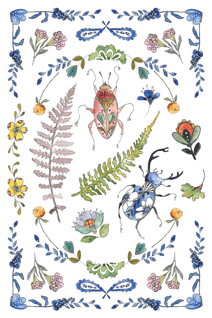 Fern Fables IOD Transfer