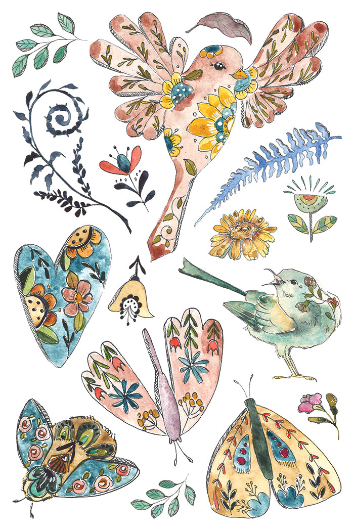 Fern Fables IOD Transfer