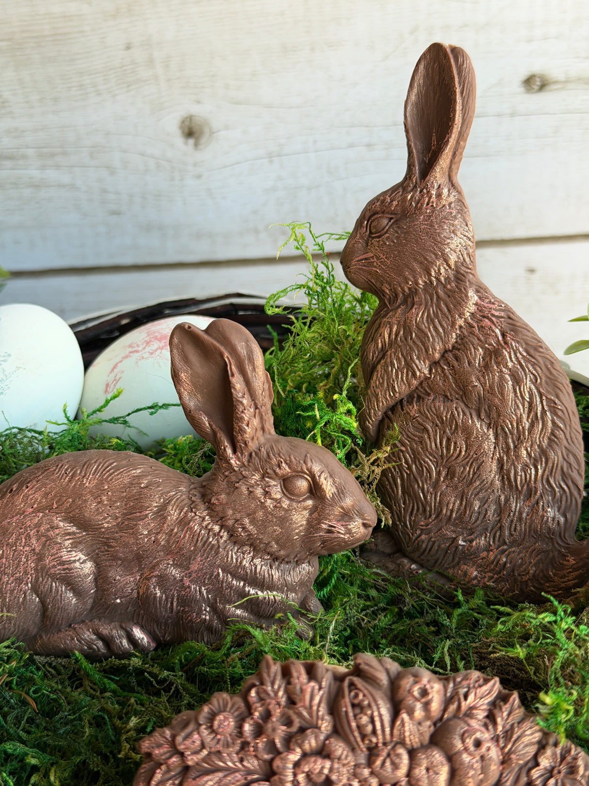 Les Lapins IOD Decor Mould