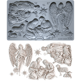 Silent Night IOD Decor Mould