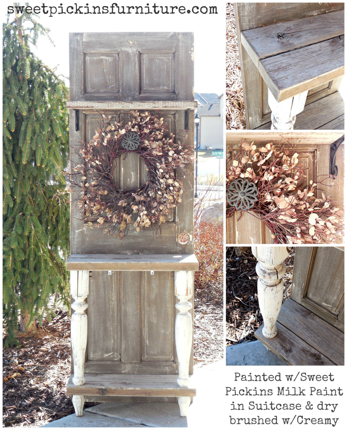 Suitcase by Sweet Pickins Milk Paint