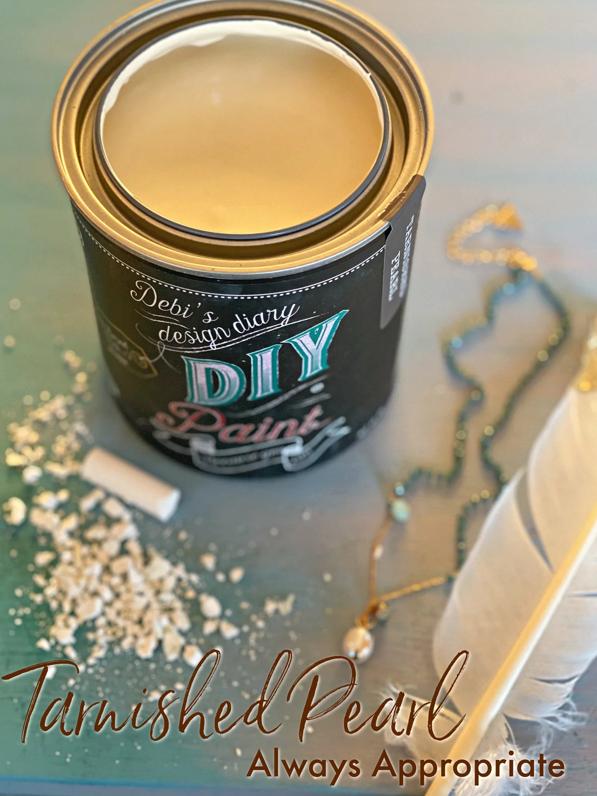 Tarnished Pearl DIY Paint