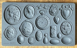 Cameos IOD Decor Mould